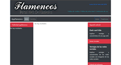 Desktop Screenshot of duendeflamenco.es